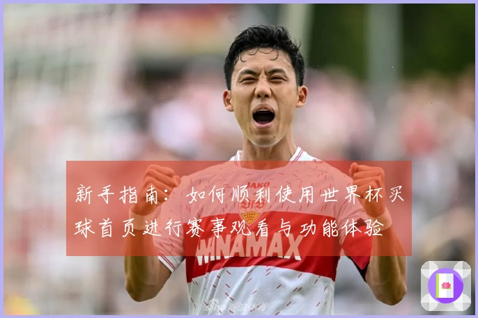 新手指南：如何顺利使用世界杯买球首页进行赛事观看与功能体验